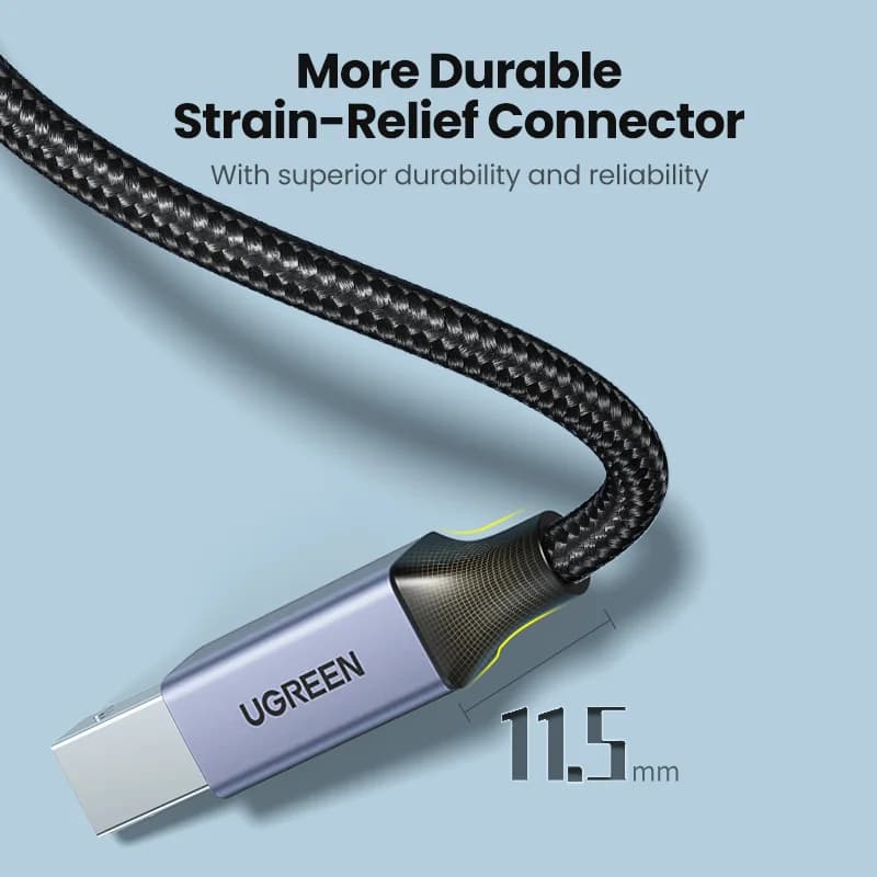 Cablu imprimantă USB-C la USB Type-B 2.0