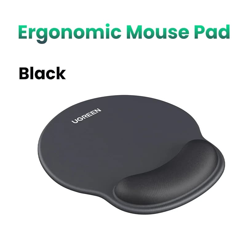 Suport de mouse ergonomic din spumă cu memorie și suport pentru încheietură