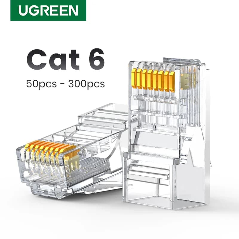 Conectori RJ45 pentru cablu de rețea Ethernet Cat6