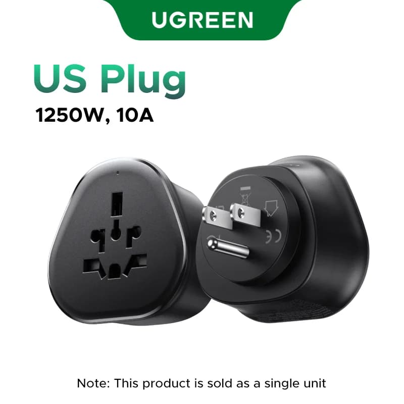 Adaptor de curent universal pentru călătorii în mai multe țări