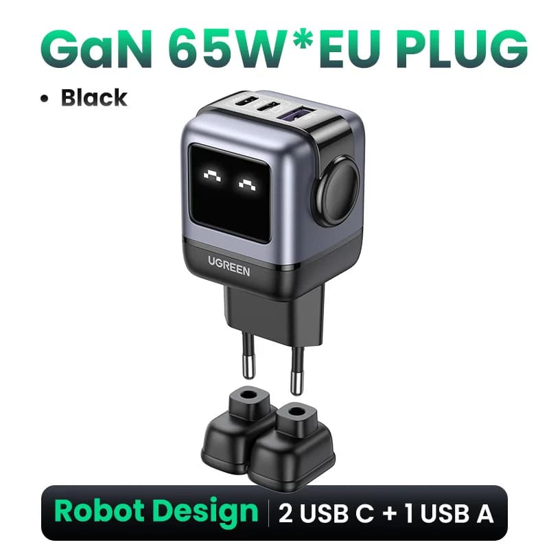 Încărcător rapid USB-C GaN 65W cu PPS