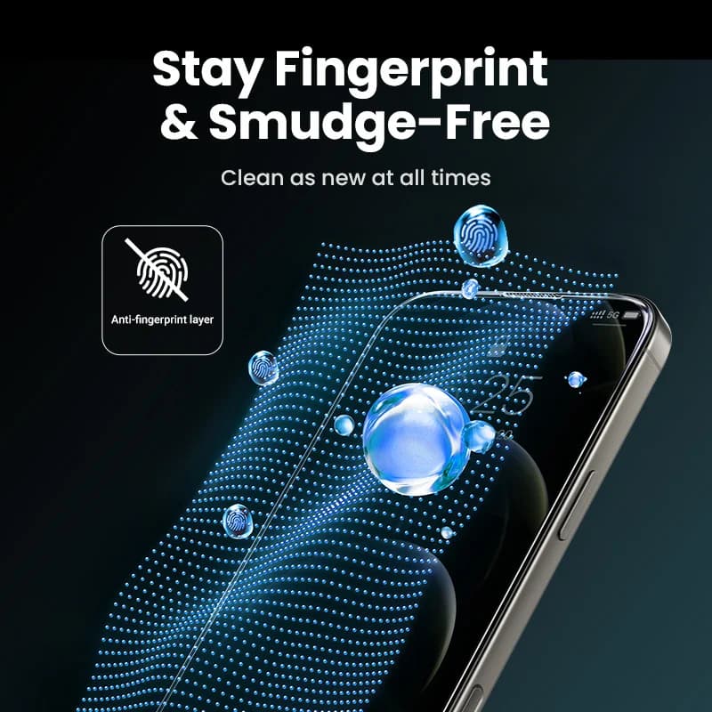 Folie de protecție din sticlă securizată pentru iPhone 16 Plus