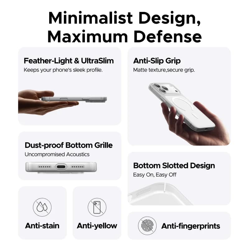 Carcasă magnetică antișoc pentru iPhone Pro Max