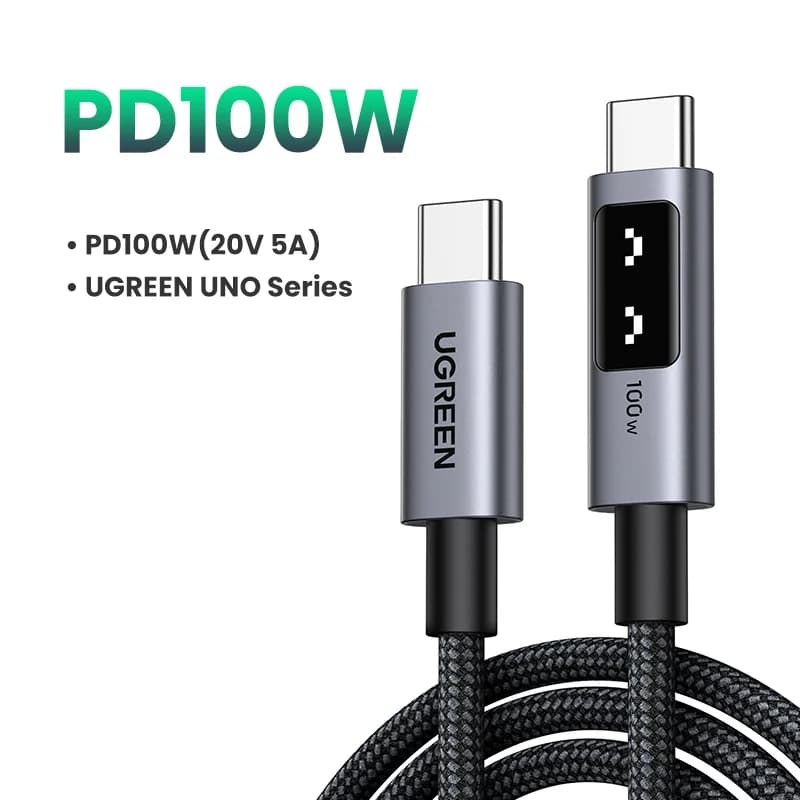 Cablu USB-C la USB-C, 100W PD, 0.5-3m
