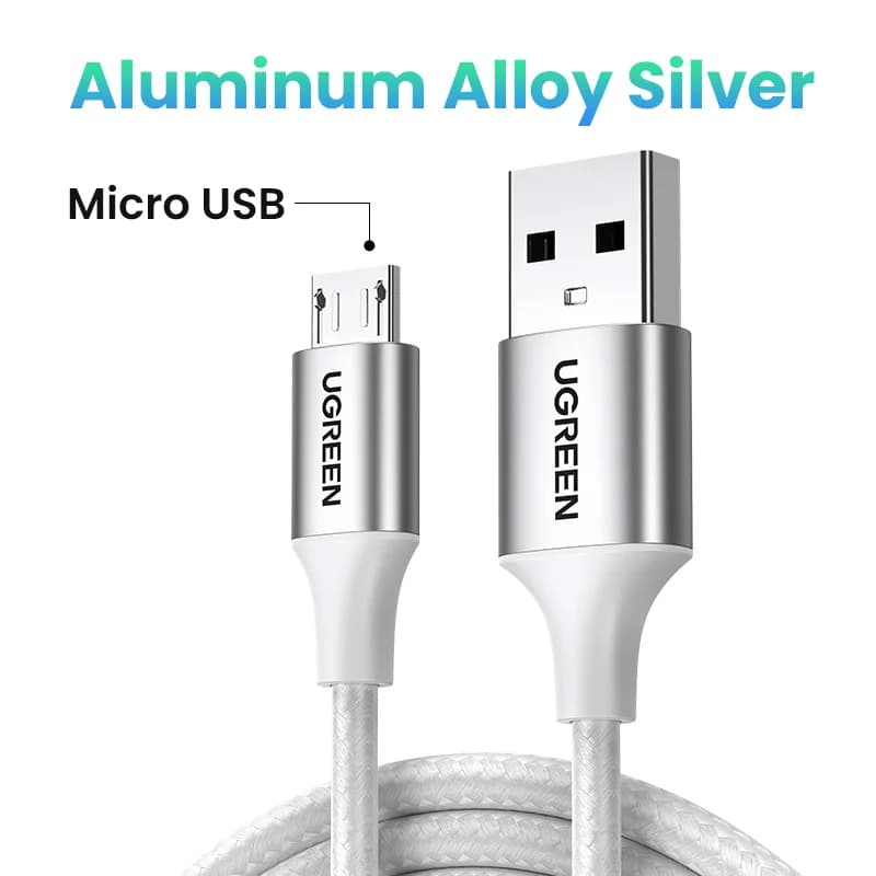 Cablu Micro USB, 2A, împletit din nailon