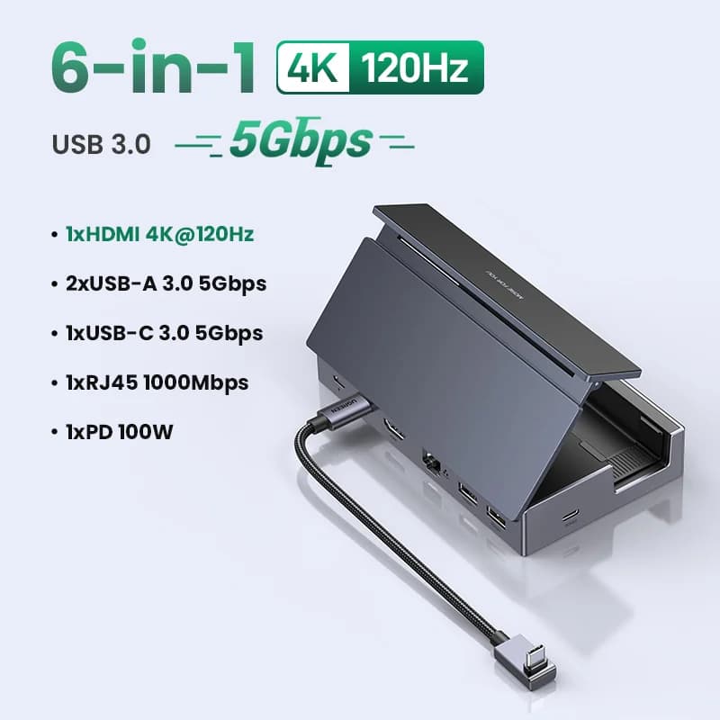 Statie Docking Steam Deck cu HDMI