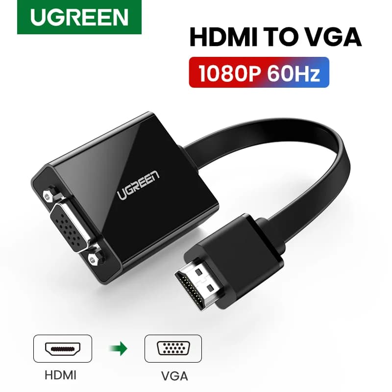 Adaptor HDMI to VGA cu ieșire audio 3.5mm, 1080P