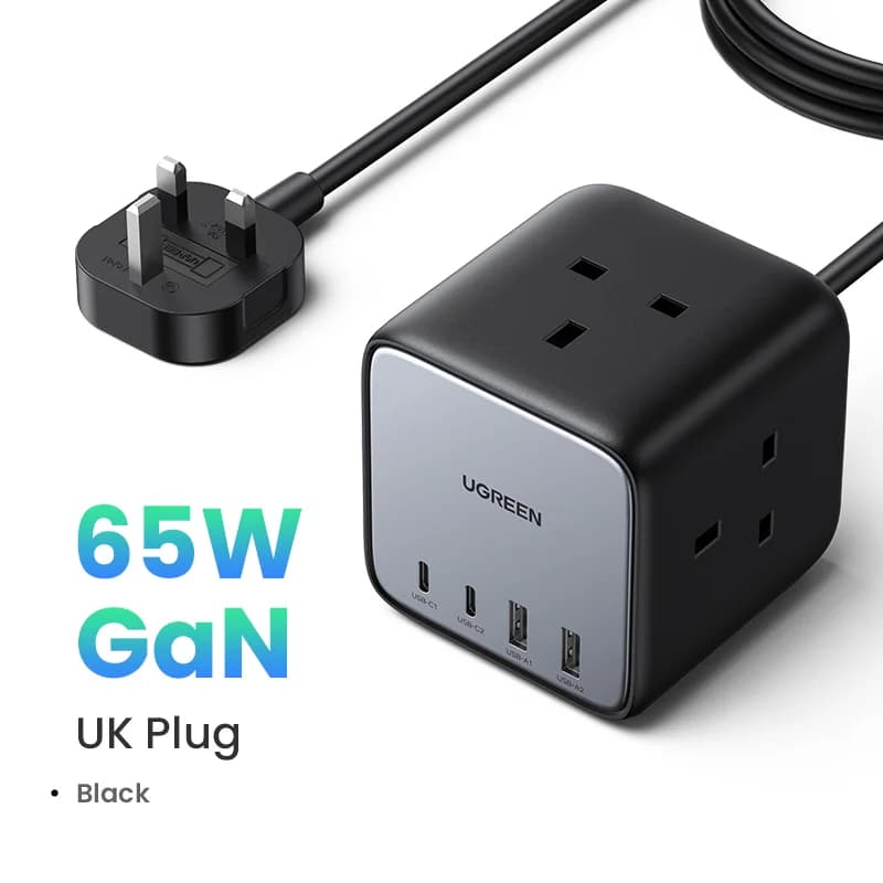 Stație de încărcare desktop GaN 65W cu USB-C