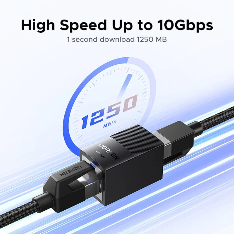 Extender rețea Ethernet RJ45, 10Gbps