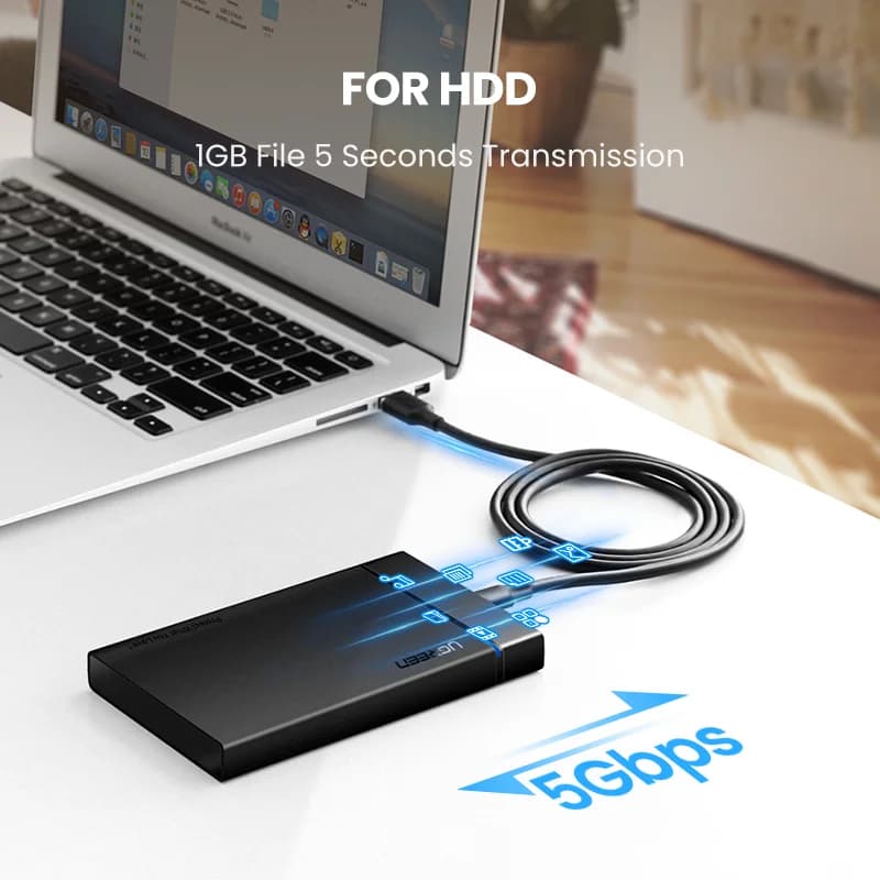 Cablu Date USB-C, 5Gbps USB 3.0, 3A