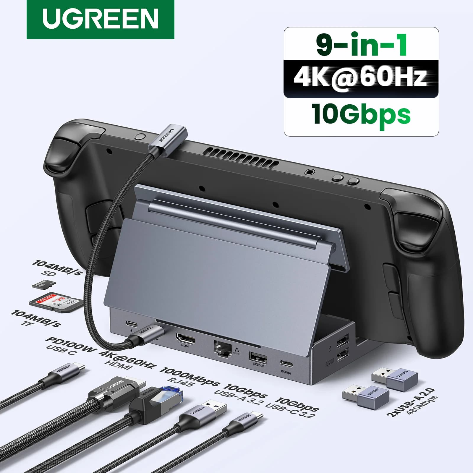 Statie Docking Steam Deck cu HDMI