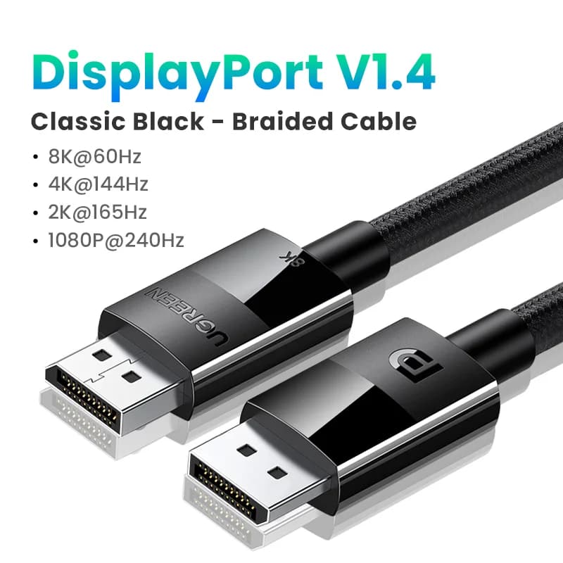 Cablu video DisplayPort 8K