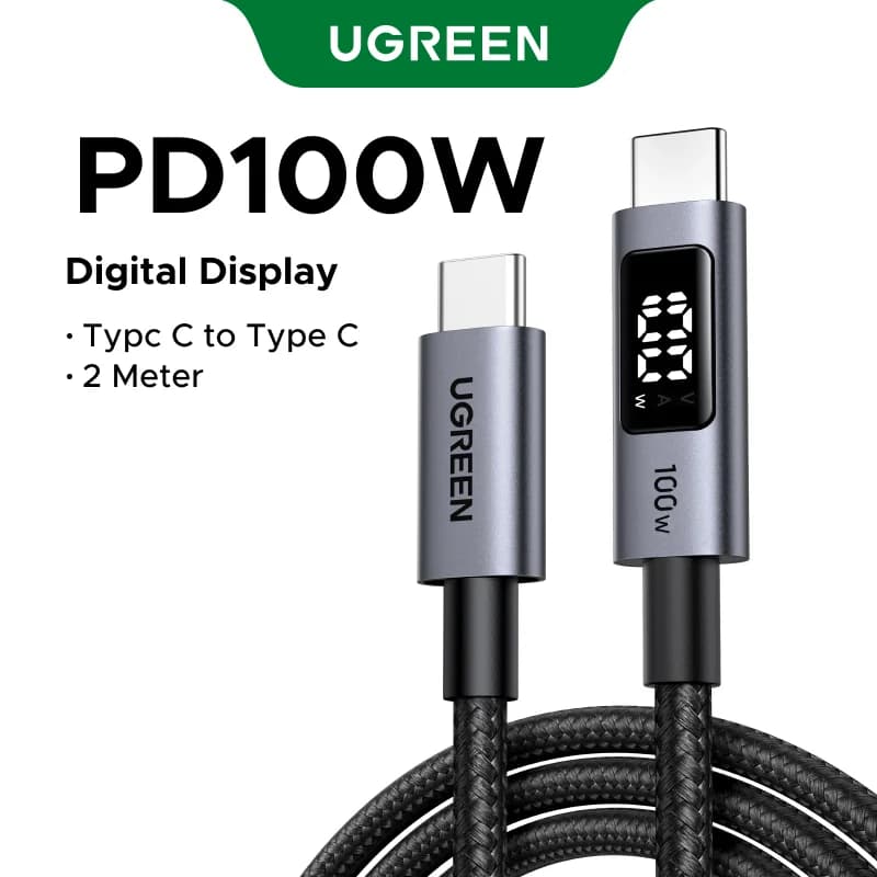 Cablu USB-C la USB-C, 100W PD, 0.5-3m
