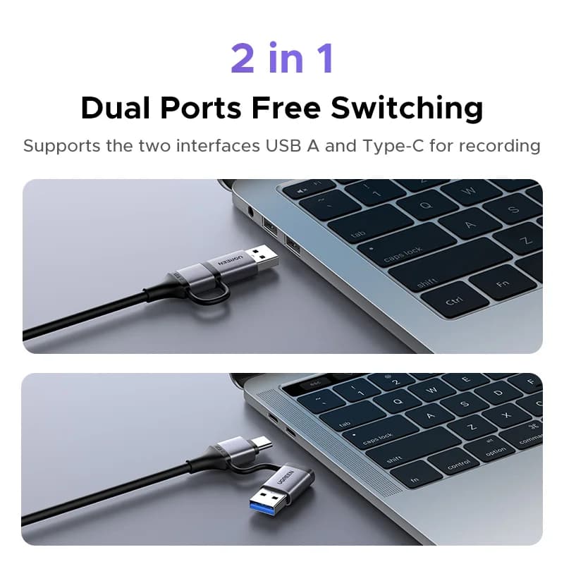 Card captură video USB la HDMI 4K