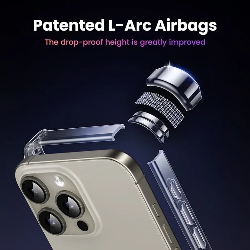 Husă transparentă anti-șoc pentru iPhone