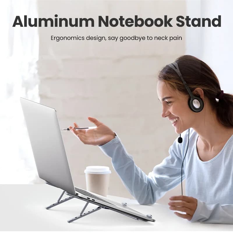Stand portabil din aluminiu pentru laptop MacBook