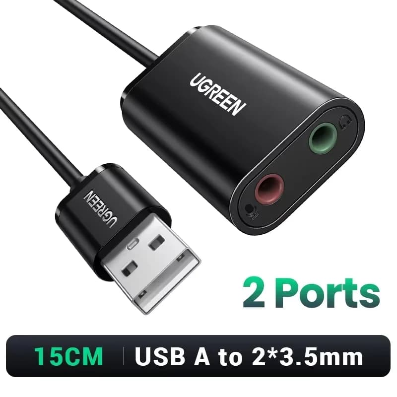 Interfață Audio USB Externă Placă de Sunet