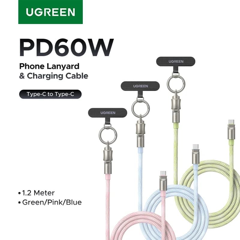 Cablu de încărcare USB-C PD60W cu curea
