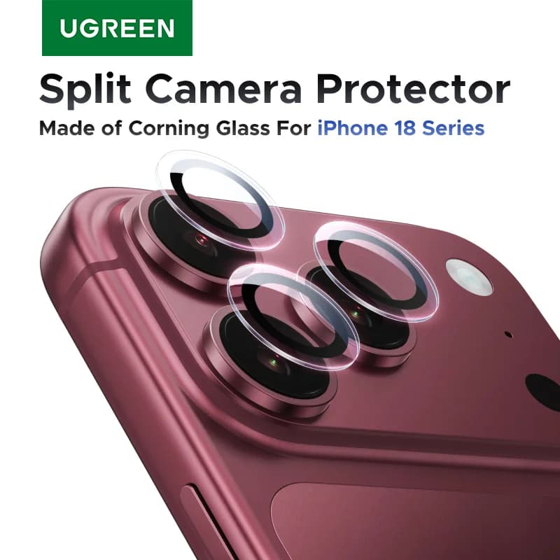 Protector de cameră din sticlă pentru lentile complete, iPhone Pro Max