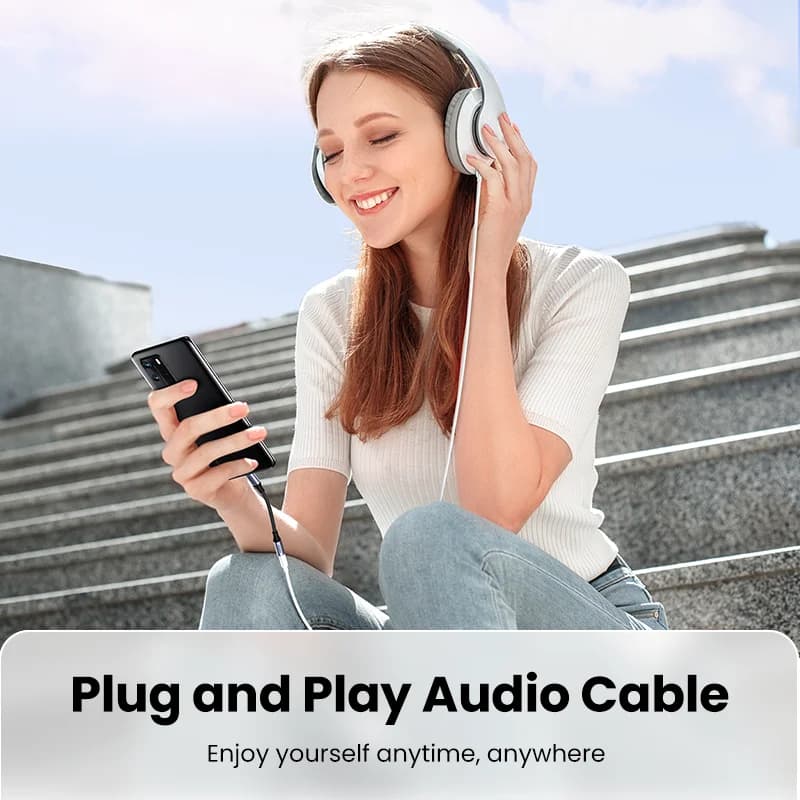 Adaptor cască USB-C la 3.5mm DAC