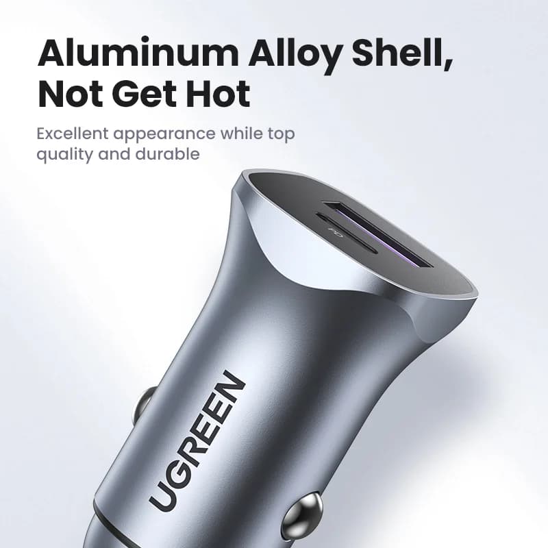 Încărcător auto USB-C cu Quick Charge