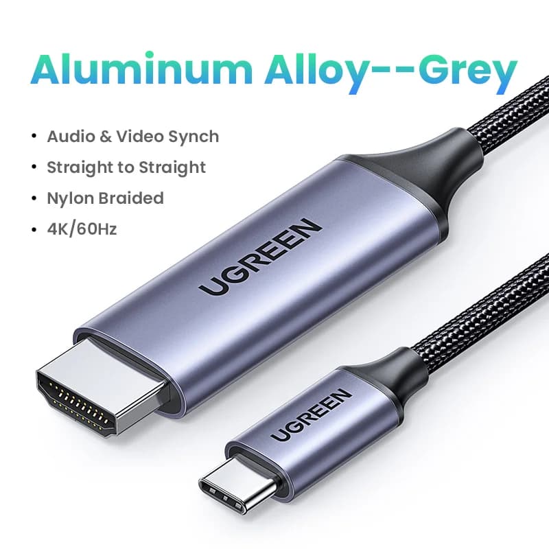 Cablu USB-C la HDMI, Adaptor video rezoluție 4K