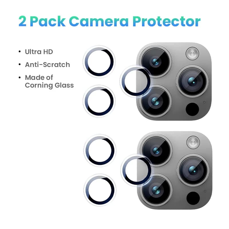 Protecție lentilă cameră sticlă pentru modele iPhone Pro