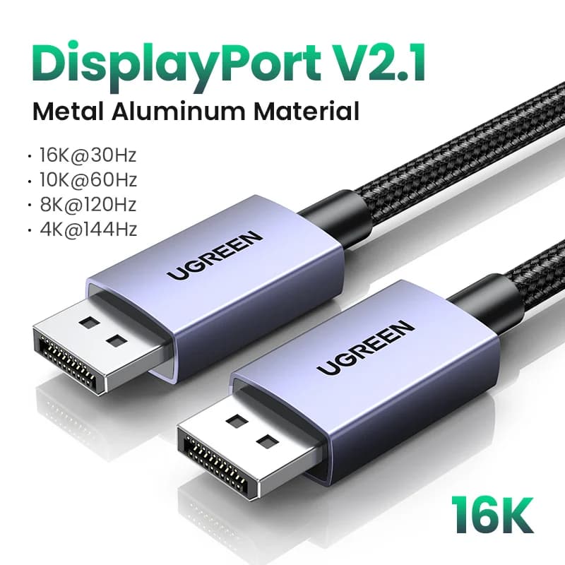 Cablu DisplayPort 2.1, Video High Speed 16K/8K