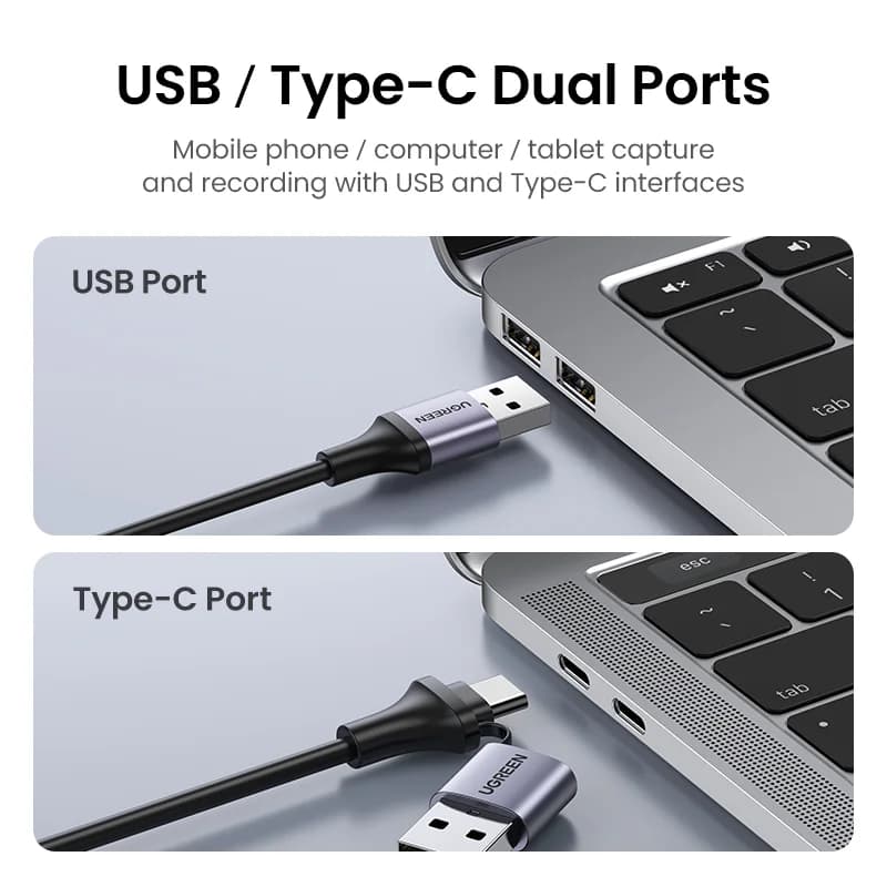 Card de captură video HDMI la USB-C 4K