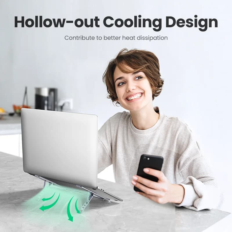 Stand portabil din aluminiu pentru laptop MacBook