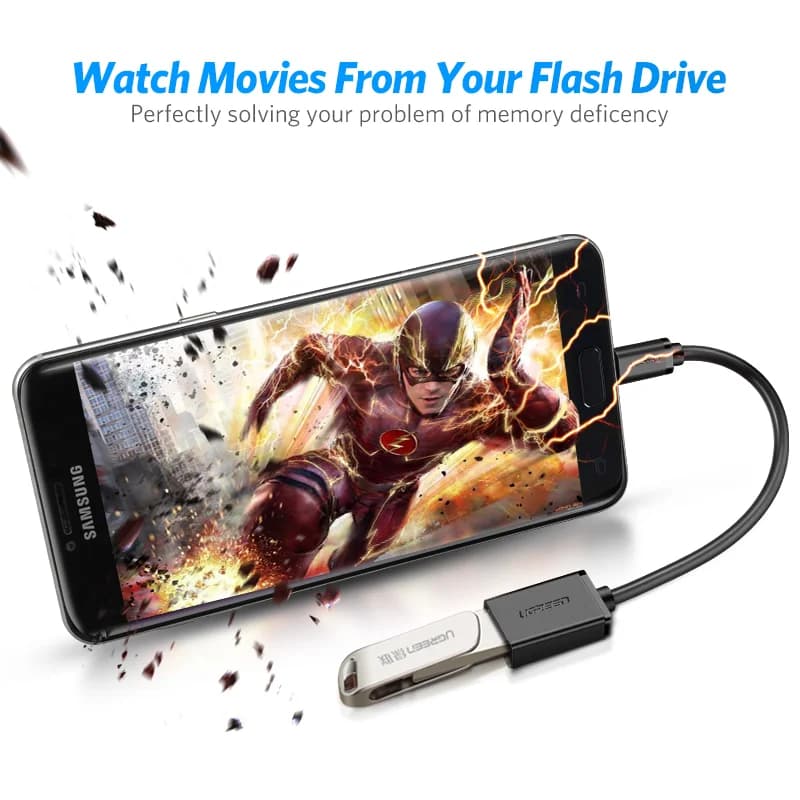 Cablu adaptor Micro USB OTG
