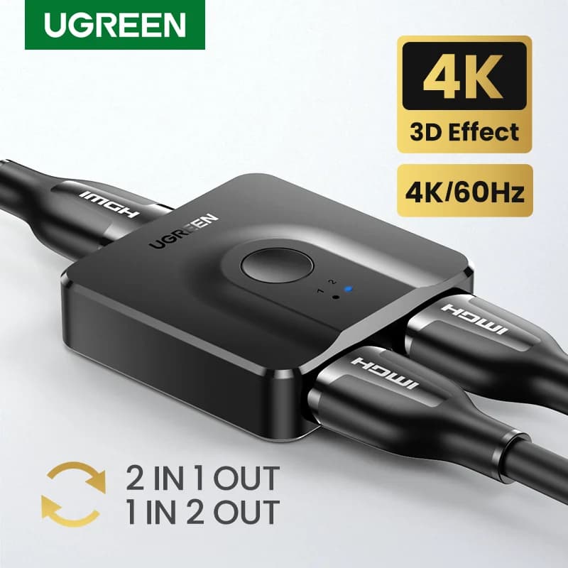 Splitter și switch HDMI bidirecțional 4K