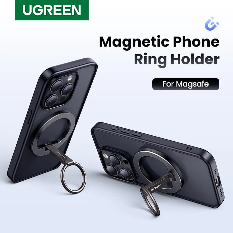 Inel Magnetic pentru Telefon cu Stand, Rotire 360°