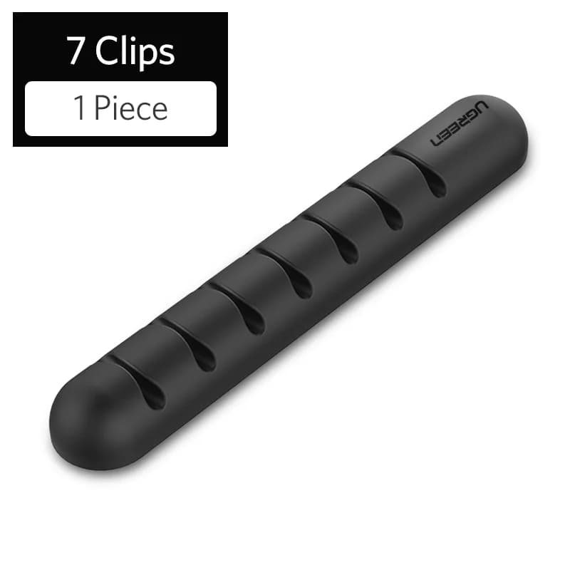 Clipsuri organizatoare cabluri USB din silicon