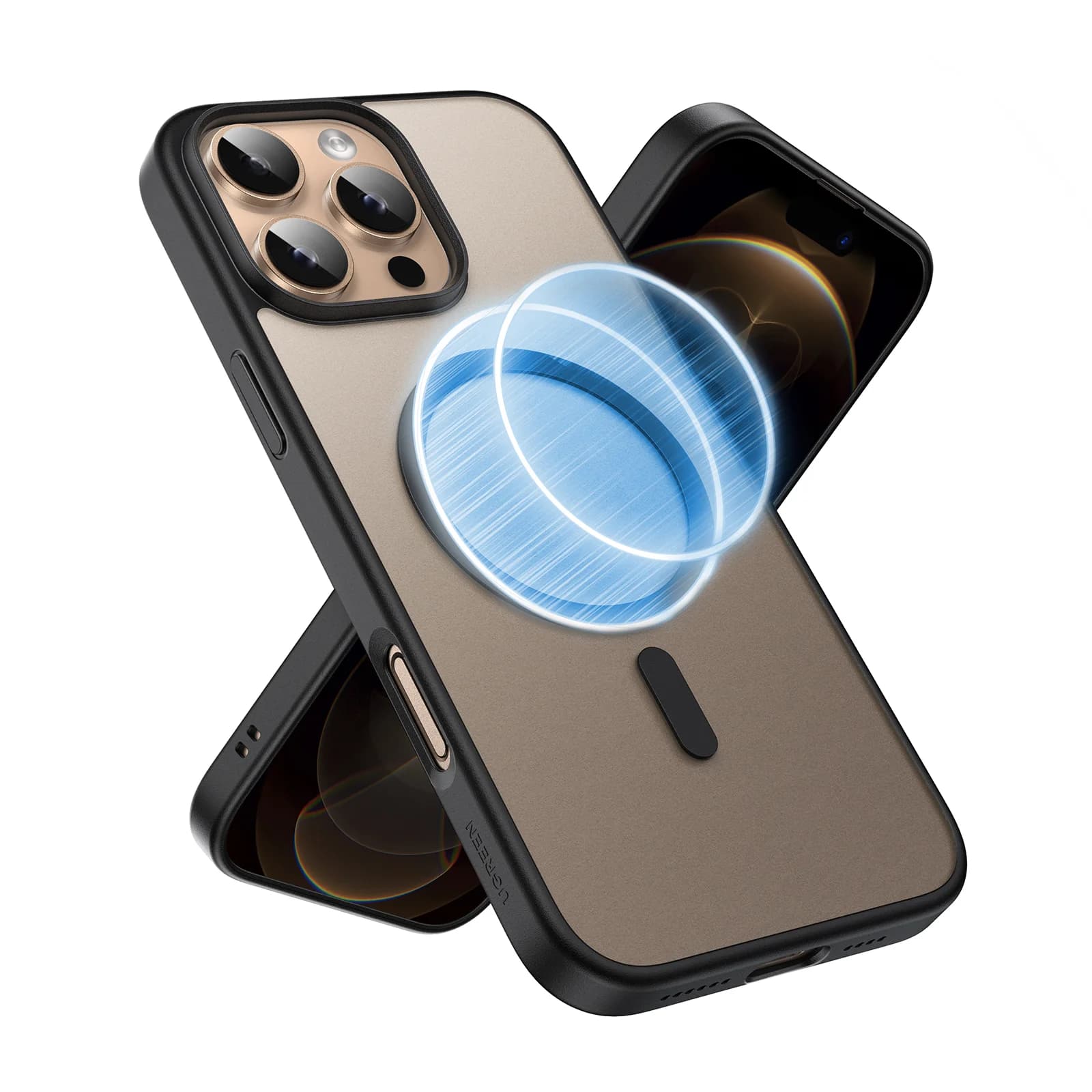 Carcasă magnetică antigoc pentru iPhone