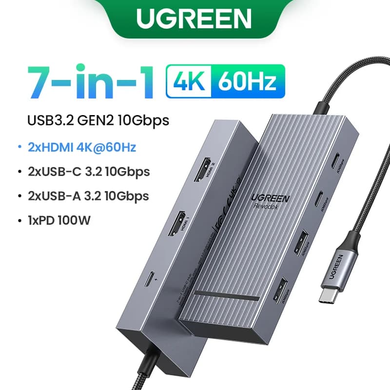 Hub USB-C cu HDMI 4K & PD 100W
