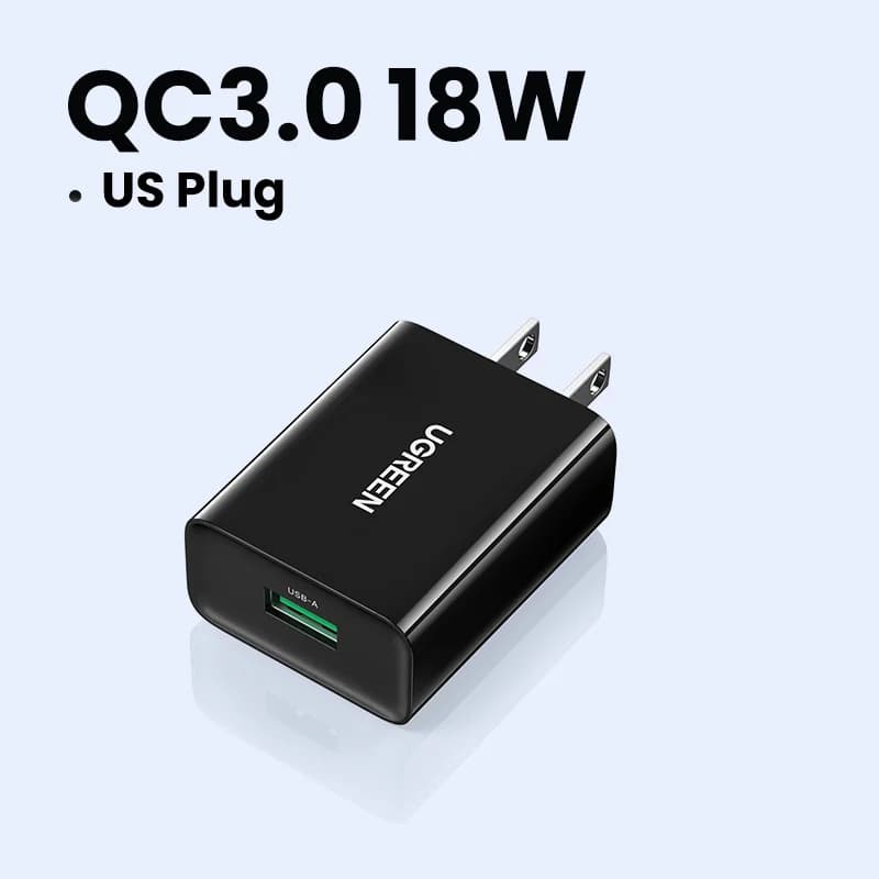 Încărcător de perete USB 18W cu Quick Charge 3.0