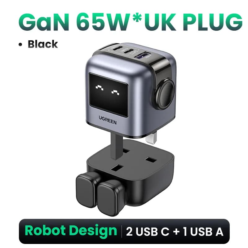 Încărcător rapid USB-C GaN 65W cu PPS